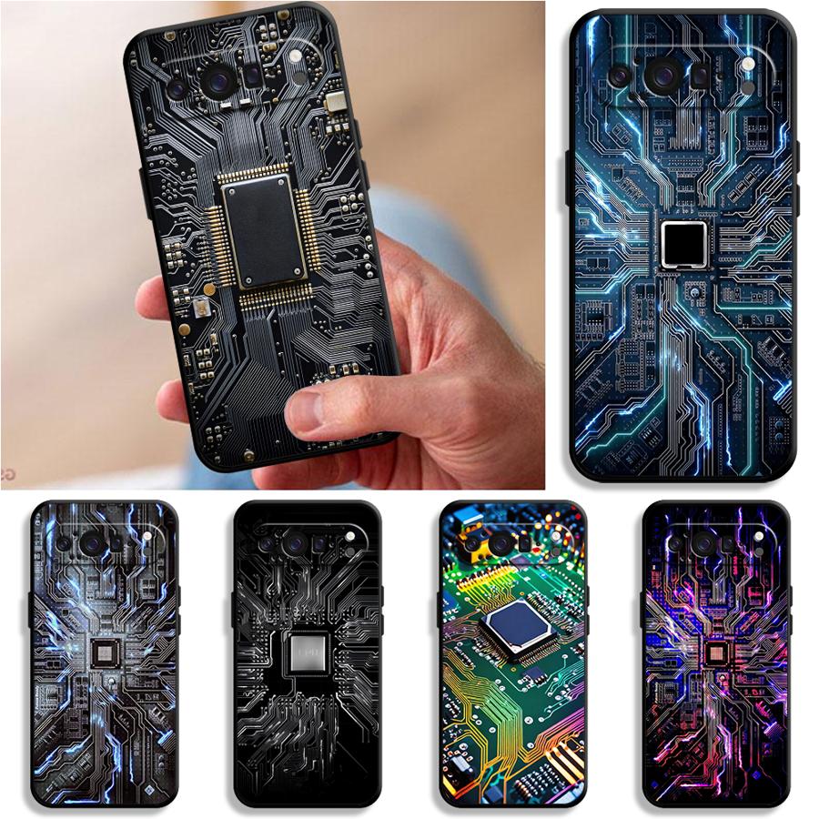 Retro Circuit Board Funda Phon - Phone Cases Google Pixel 9 评论和价格