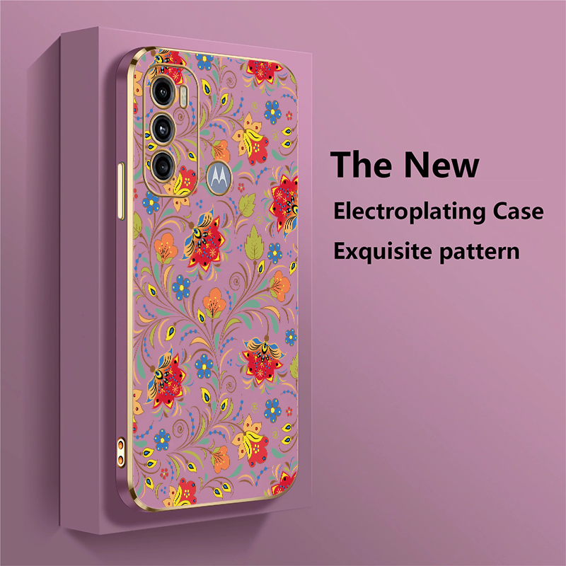 Soft TPU Phone Case For Motoro - Luxury Plating Case 评论和价格