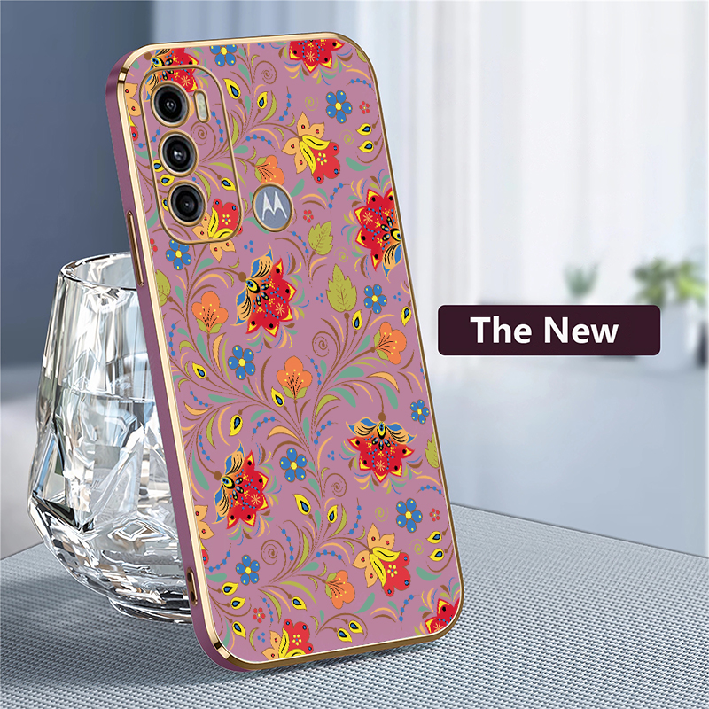 Soft TPU Phone Case For Motoro - Luxury Plating Case 评论和价格
