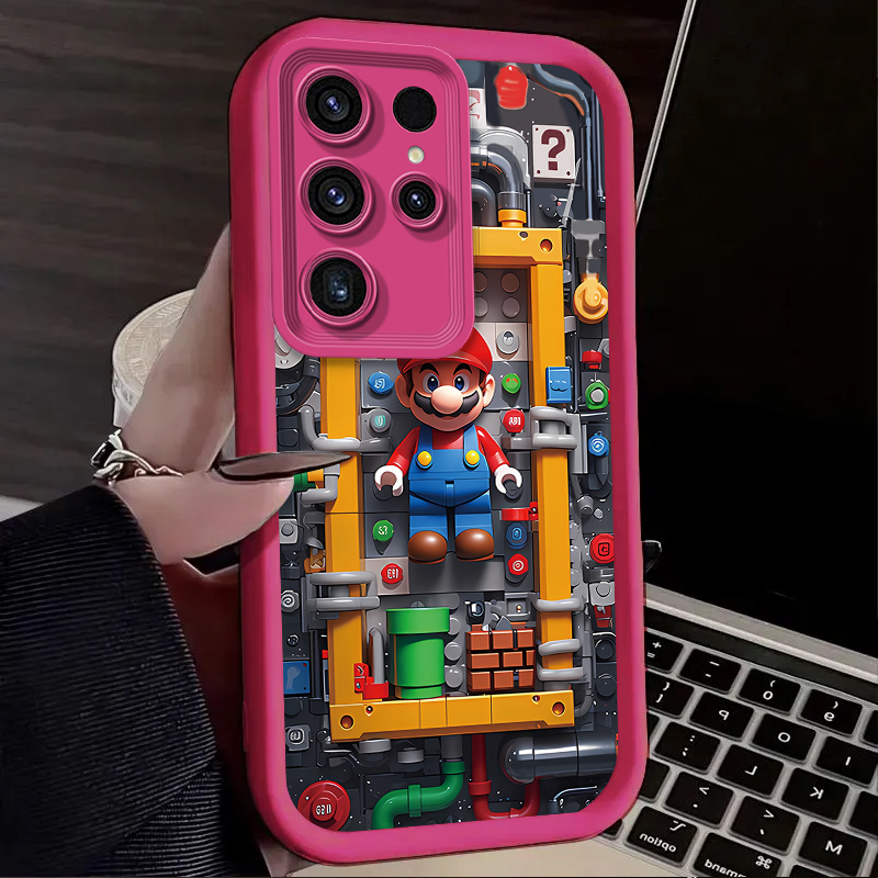 Toy Blocks M-Marios Phone Case - Phone Cases Galaxy S25 评论和价格